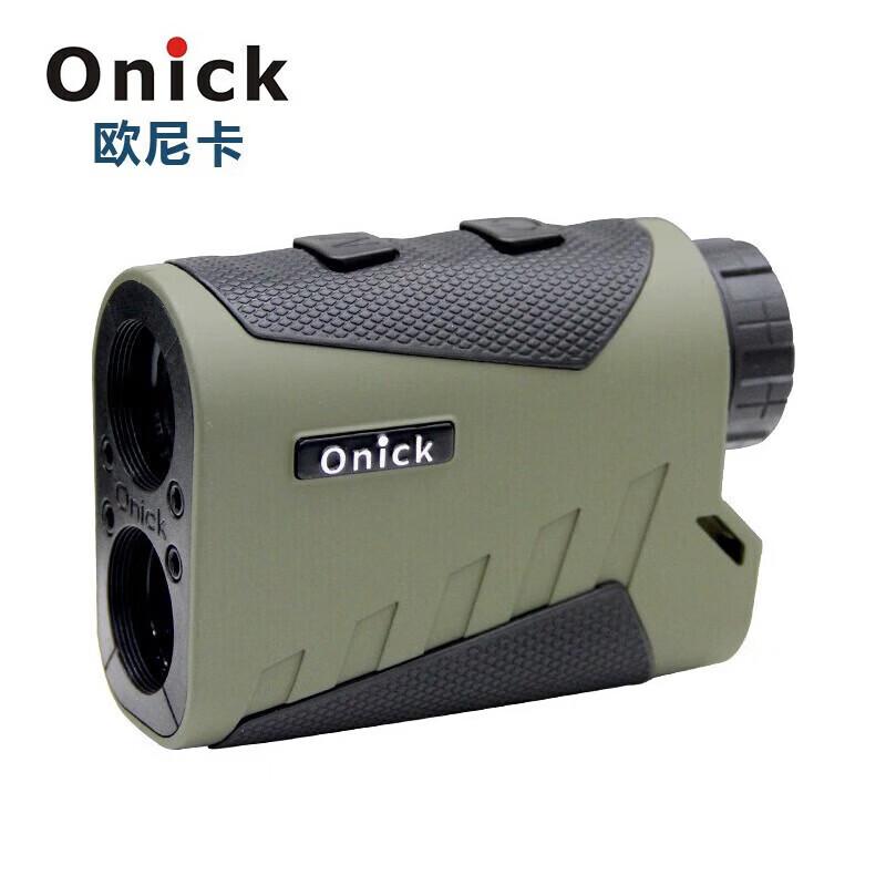 Onick Портативный ручной лазерный дальномер и спидометр для улицы