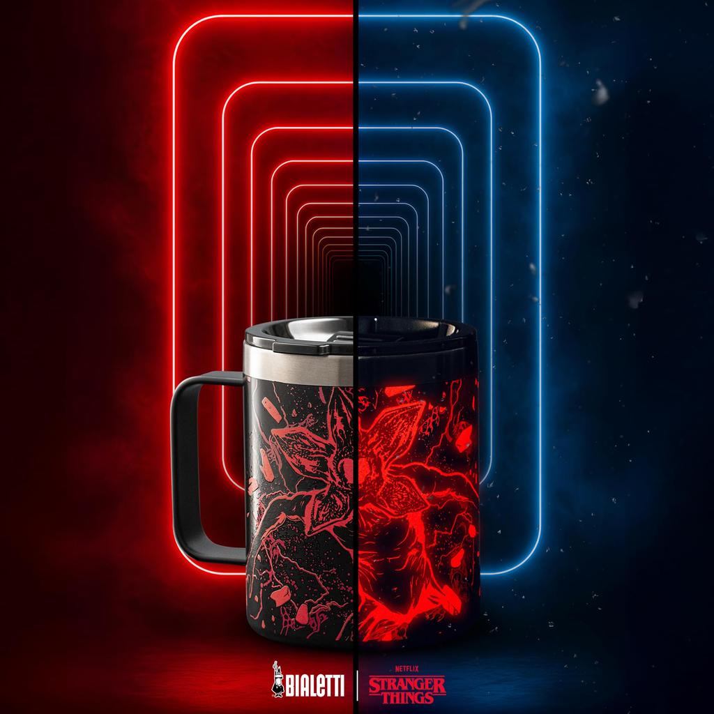 Bialetti Stranger Things Camping Mug Glow-in-the-Dark