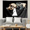 Eminem Tapestry for Bedroom Aesthetic Classroom Tapestries Wall Hanging for Living Room Dorm Office,Ideal Creative Gift