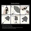 A Fully Automatic Umbrella Featuring Minnie Mouse, Authorized by Disney, Suitable for All Occasions As a Sun And Rain Umbrella