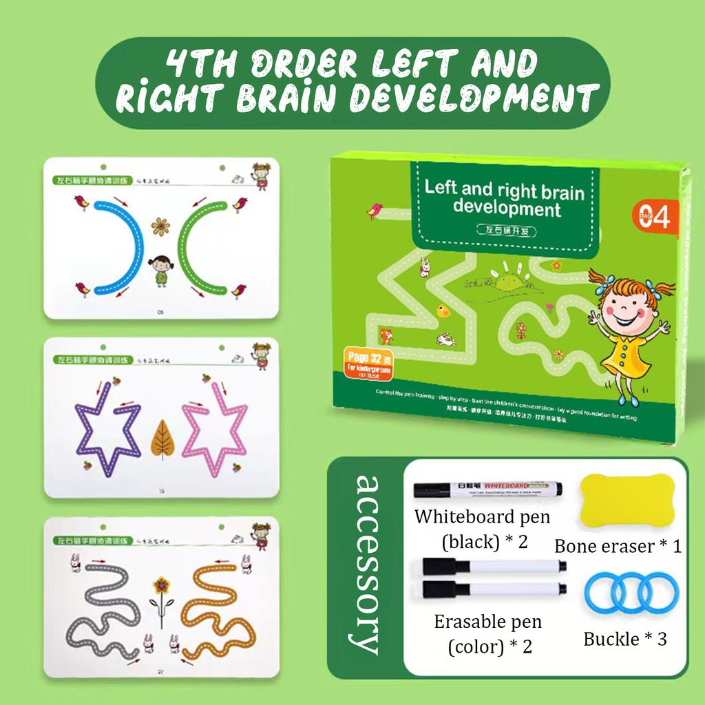 136 страниц детская игрушка для рисования ручка управление обучение цвет форма математический игровой набор для обучения малышей обучающая игрушка 1 мл