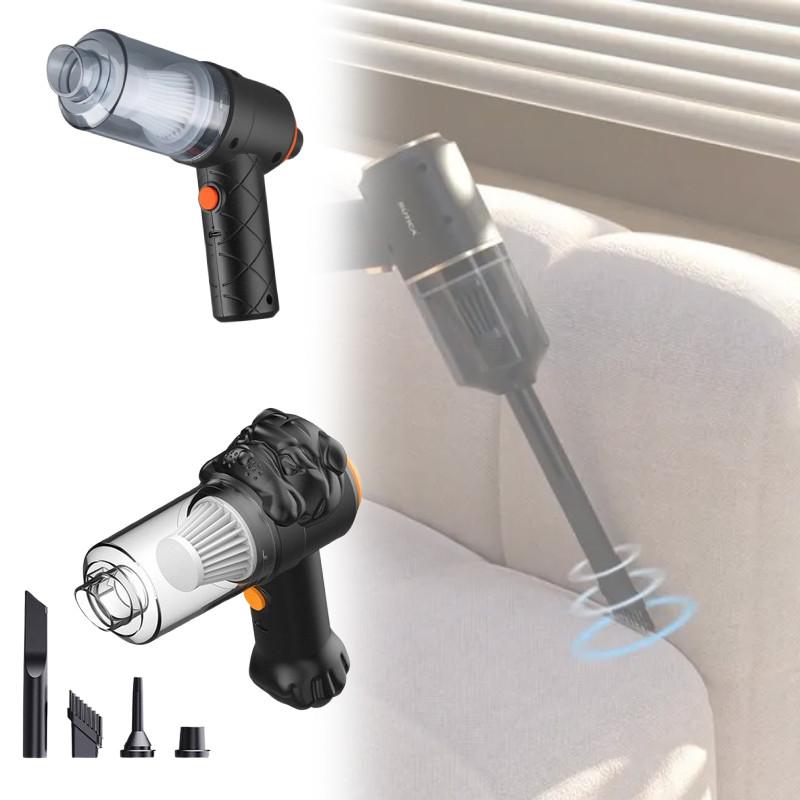 Wireless Car Vacuum With High Power And Dust Container For Car Interior Maintenance