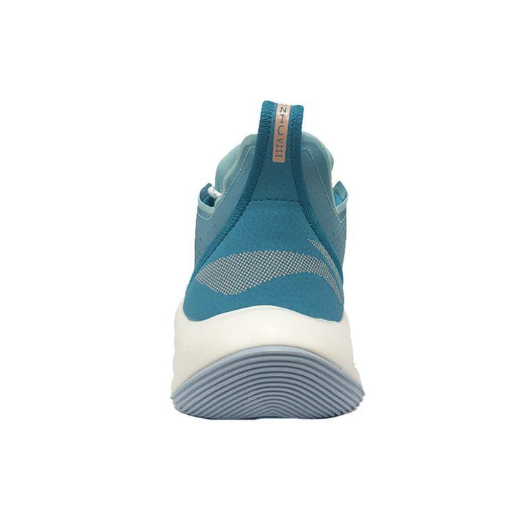 Li Ning SONIC 8 Амортизирующие Скользкие Устойчивые к истиранию Низкие Баскетбольные кроссовки Мужские Синие ABAQ035-4