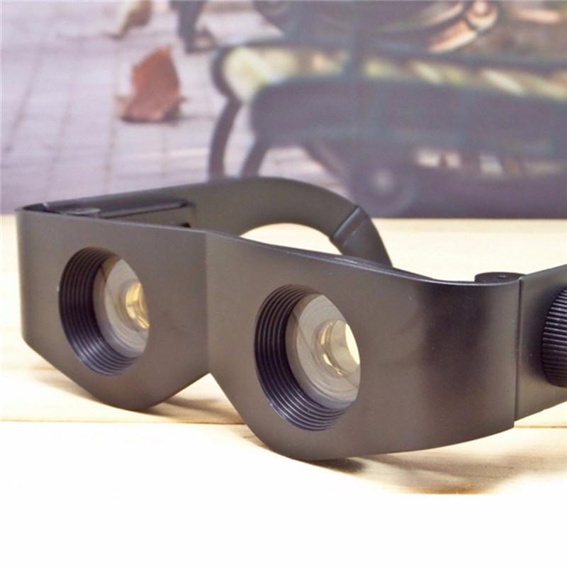 Портативные очки стиль телескоп лупа бинокль для рыбалки походов концерт