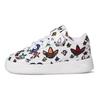 Джереми Скотт x adidas Forum 84 Low I Монограмма Детские кроссовки Белый Облачно-белый Основной черный GX7177