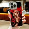 Аниме Итадори Юдзи JUJUSU Мягкий чехол для телефона для iPhone 15 16 17 Air 14 Pro Max 16E Plus 13 12 Mini Покрытие Защита от падений Fundas