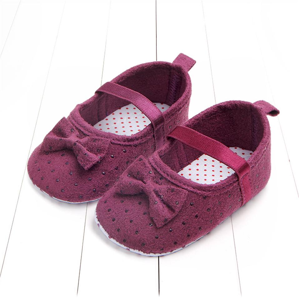 2024 Новорожденные Девочки Малыш Предходунки Прекрасный Бантик Младенец Малыш Принцесса Первые Ходунки Мягкие Подошвы Сандалии