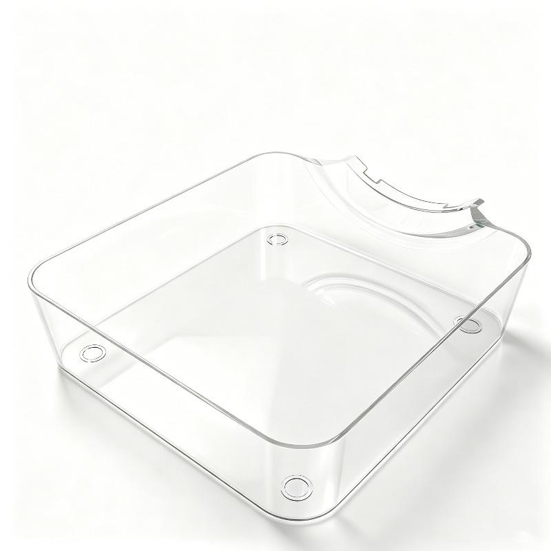 Washing Machine Drain Pan Funnel Tray, Leak Proof Drip Tray for Floor Protection, Heavy Duty Plastic Drainage System for Laundry