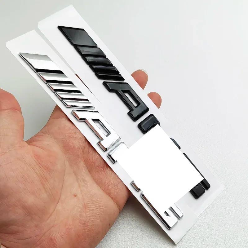 3D ABS Am/g Logo Emblem Letters Car Trunk Badge Sticker Accessories