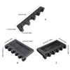 4/5 Slots Pool Cue Holder Billiard Stick Rack Portable Nonslip Against Table Cue Stick Claw Rack Pool Cue Accessories