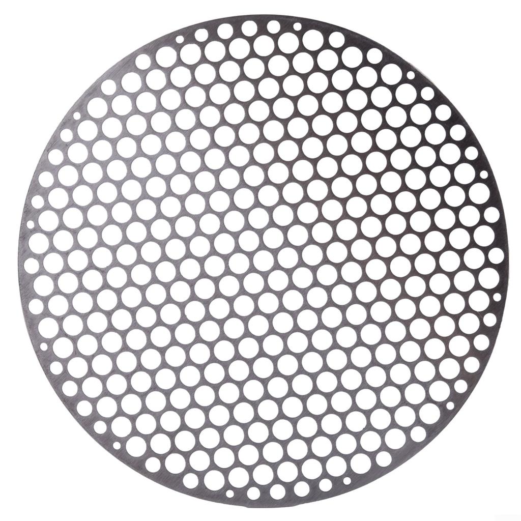 Stainless Steel Roasting Rack Round Mesh BBQ Mat for Charcoal Grilling