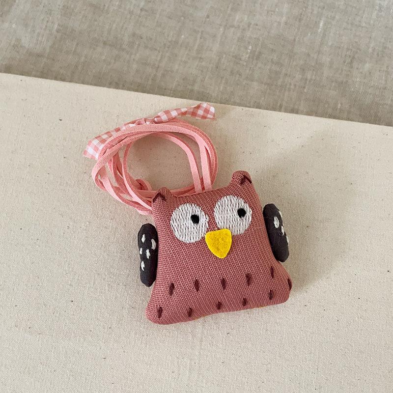 Корейская версия мультяшного милого тканевого трехмерного хлопкового наполнителя с изображением животных на шее, женский милый универсальный свитер, цепочка, аксессуары, кулон