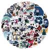 100 шт. Наклейки с граффити Hollow Knight Мультяшная игра DIY Креативные наклейки для скейтборда и багажа