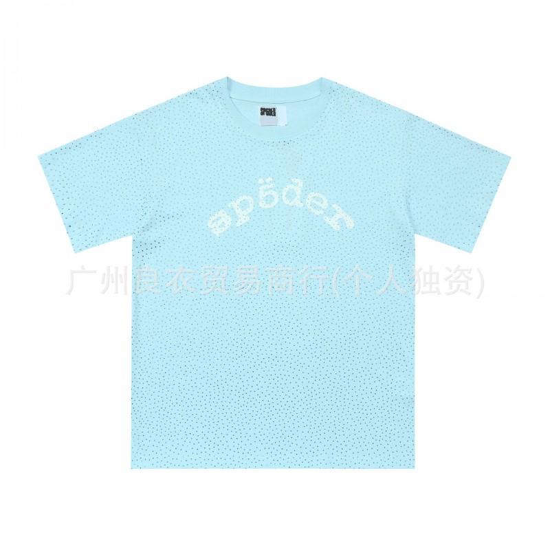 Men Women Streetwear Loose Cotton Shorts With Rhinestone Embellishment Casual 5/8 Length Pants