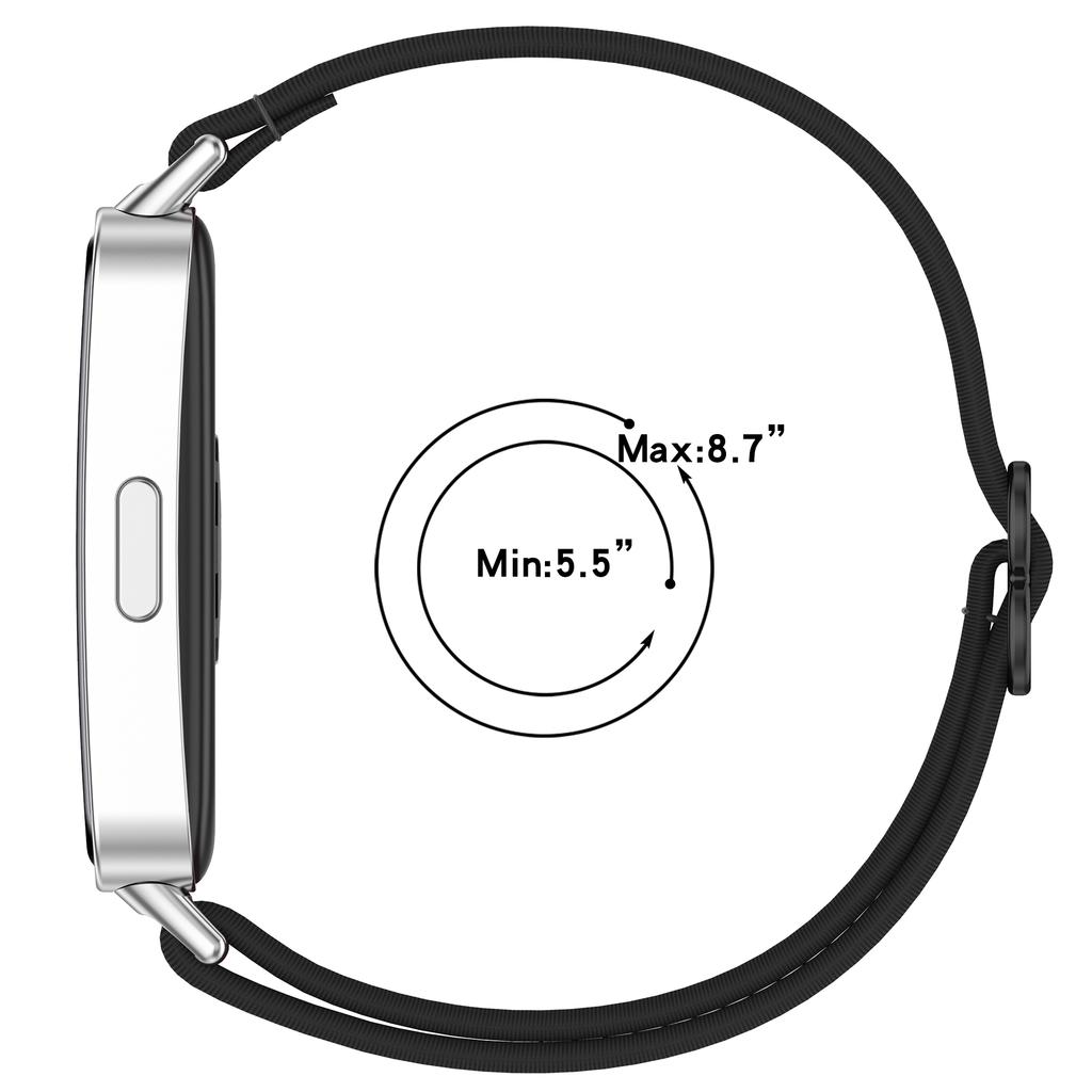 Ремешки Для Huawei Band 10/9/8 Аксессуары для ремешка Скранчи Спортивный Эластичный Нейлоновый браслет pulseira correa для Huawei Bands 9 8 NFC