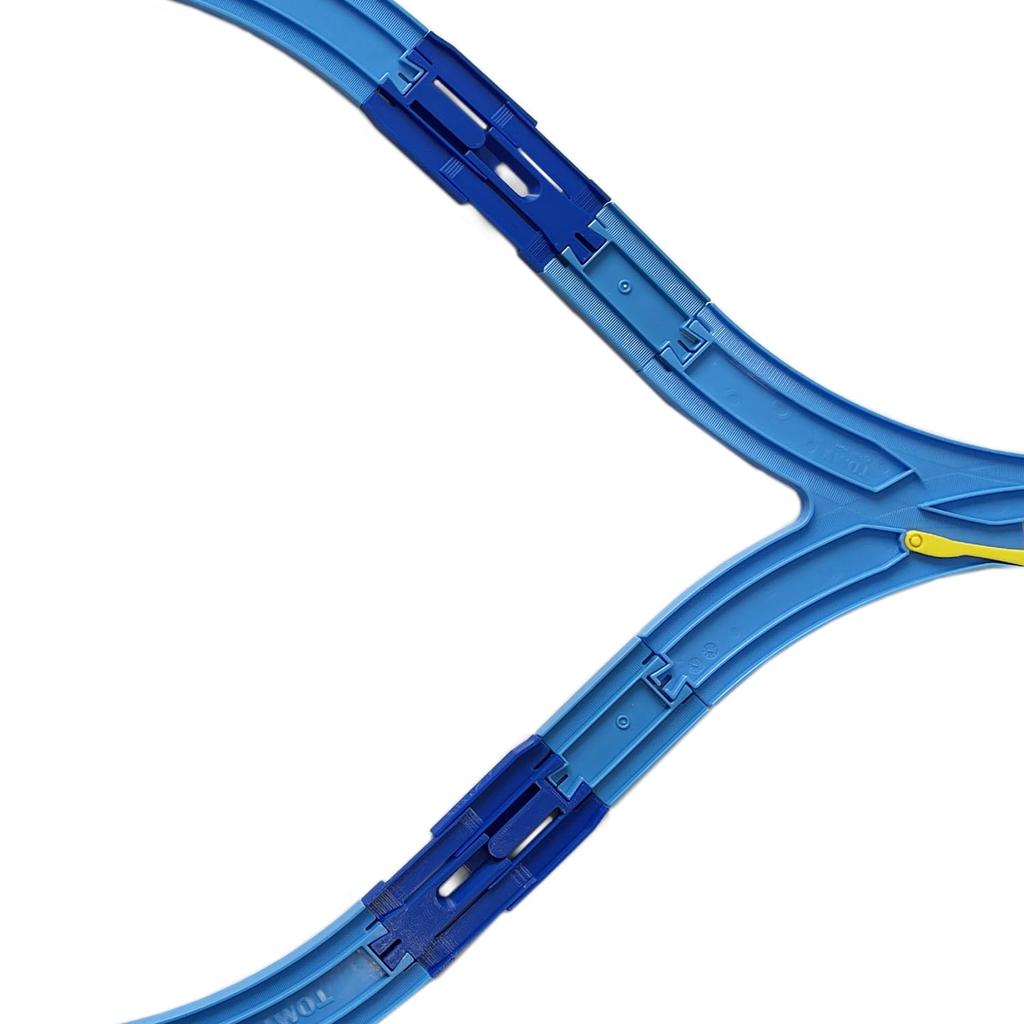 Digibase Plarail Telescopic Rails (2-Pack) Blue 19113