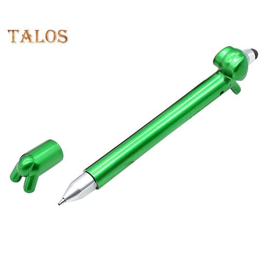 Милые шариковые ручки, ручки в виде таксы, 1 мм, черные чернила, мультяшные ручки с собаками для школы, офиса, емкостная сенсорная ручка для планшетов, телефонов