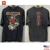 Модная унисекс футболка Led Zeppelin Hermit Wizard 2-сторонняя черная S-5XL Репринт KH Унисекс футболка