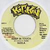 7inch Record SIZZLA - Keep In Touch NONE Kickin Producti Jamaica Reggae, Ska & Dub Used