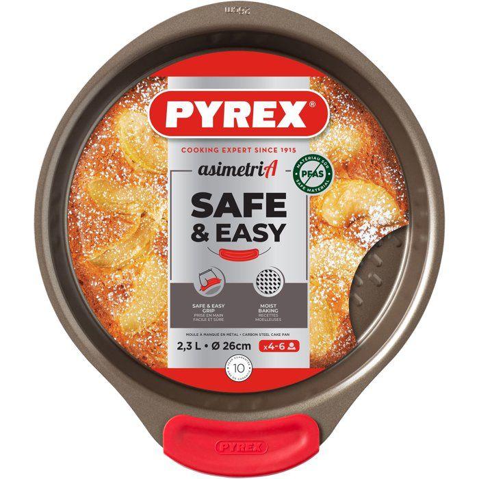 Moule a manqué - PYREX - 1452004 - En acier carbonne - Antiadhésif - 26 cm