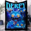 K-Pop Demon Hunters Mira Collage Blanket Soft Warm Flannel Throw Travel Camping Sofa Bed Cover Living Room Decor Anime Fans Gift