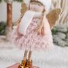 Soft Angel Girl Doll Pendant Handmade Christmas Tree Hanging Decoration  New Year Gift