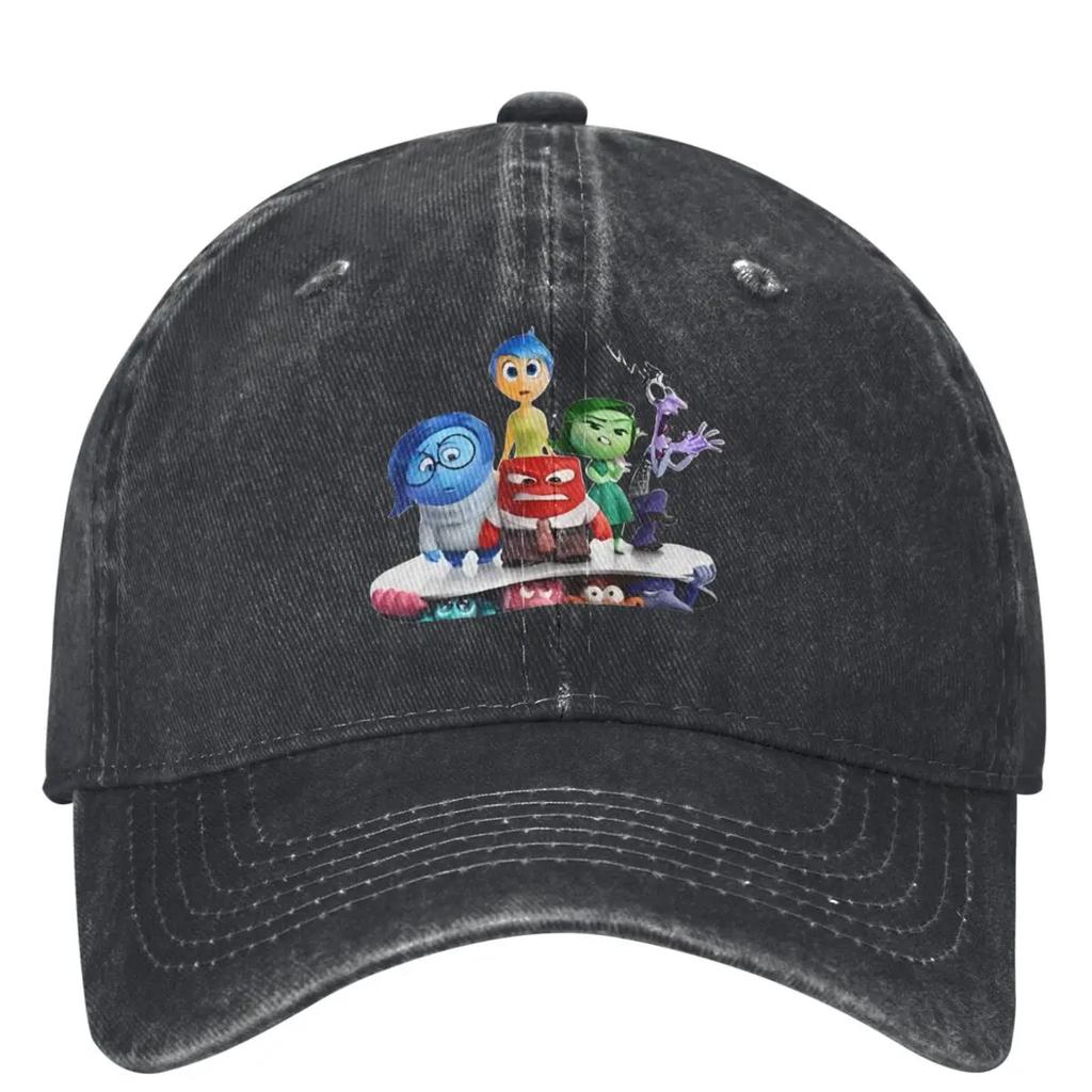 Кепка бейсболка 'Головоломка' (Inside Out) для спорта на открытом воздухе y2k Смешные Хип-хоп кепки Мужские Взрослые Повседневные Солнцезащитные Кепки