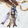 Handmade Fish Keychains, Lovely Jewelry,Souvenir Key Chain For Fishing Enthusiasts