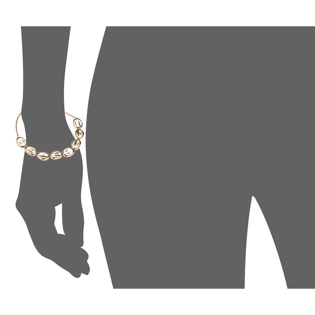 Organic Pebble Gold Tone Stainless Steel SKJ1769710 [Skagen] Women's Bracelet,