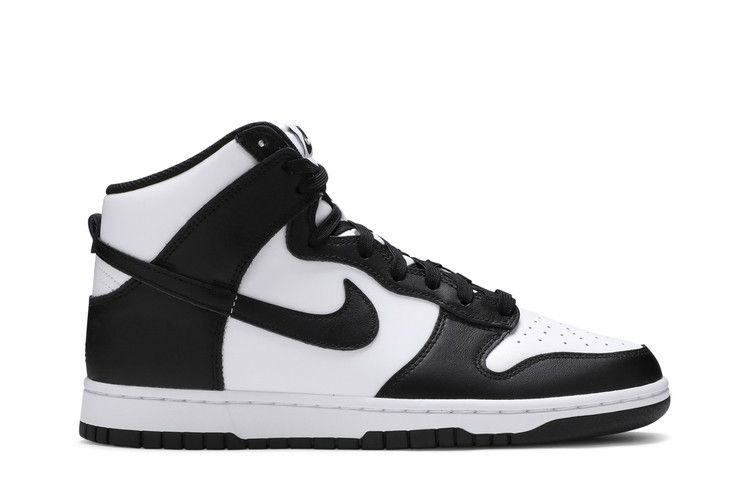 Nike Данк Хай Панда Черный Белый (2021/2024)