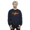 DC Comics Mens The Flash Red Lightning Sweatshirt