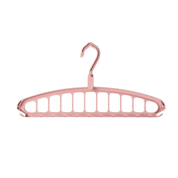 1 шт. Пластиковые вешалки с несколькими отверстиями, органайзер для экономии места в доме для спальни, гардероба, дома, общежития