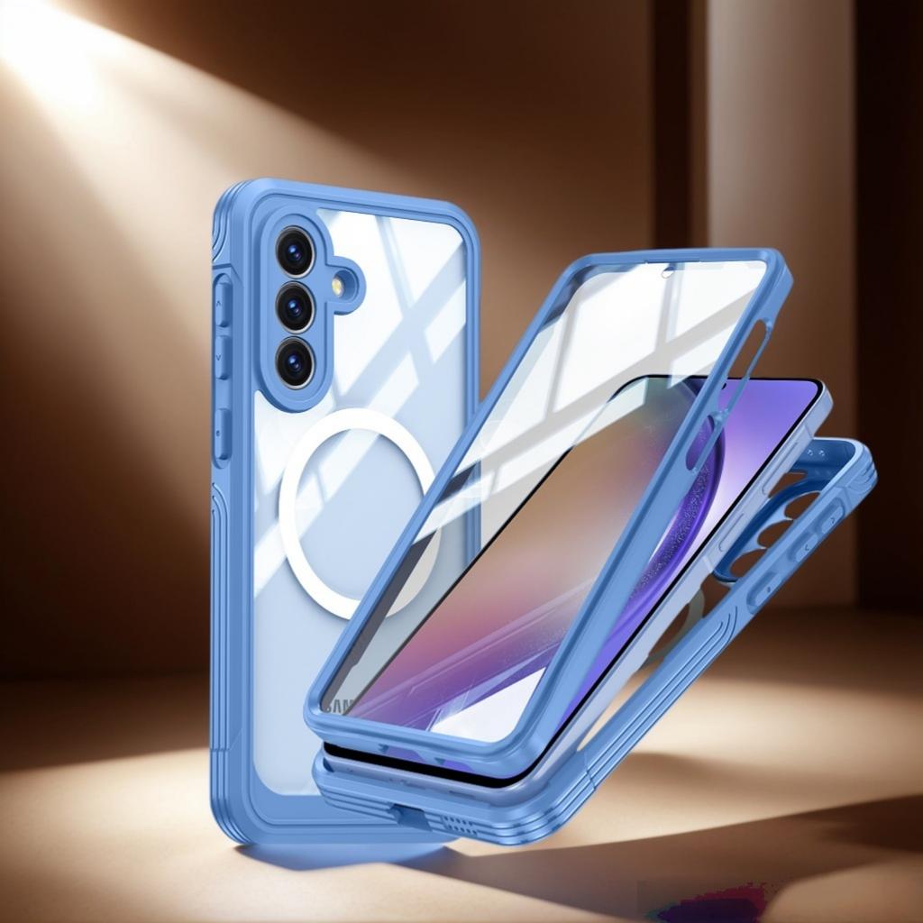 Подходит для Samsung A57/A37/A17, чехол для телефона из высокопрозрачного поликарбонатного стекла, современный американский минималистичный стиль