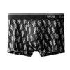 Боксеры с логотипом и принтом Мужское нижнее белье, черное NB2225-V4S