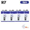 USB Зарядка 9 Вольт Li-ion Аккумулятор 6F22 9В Li-ion Литиевый Аккумулятор для Модели Радиоуправляемого Вертолета Микрофона Игрушки Детектора Дыма Аккумулятор