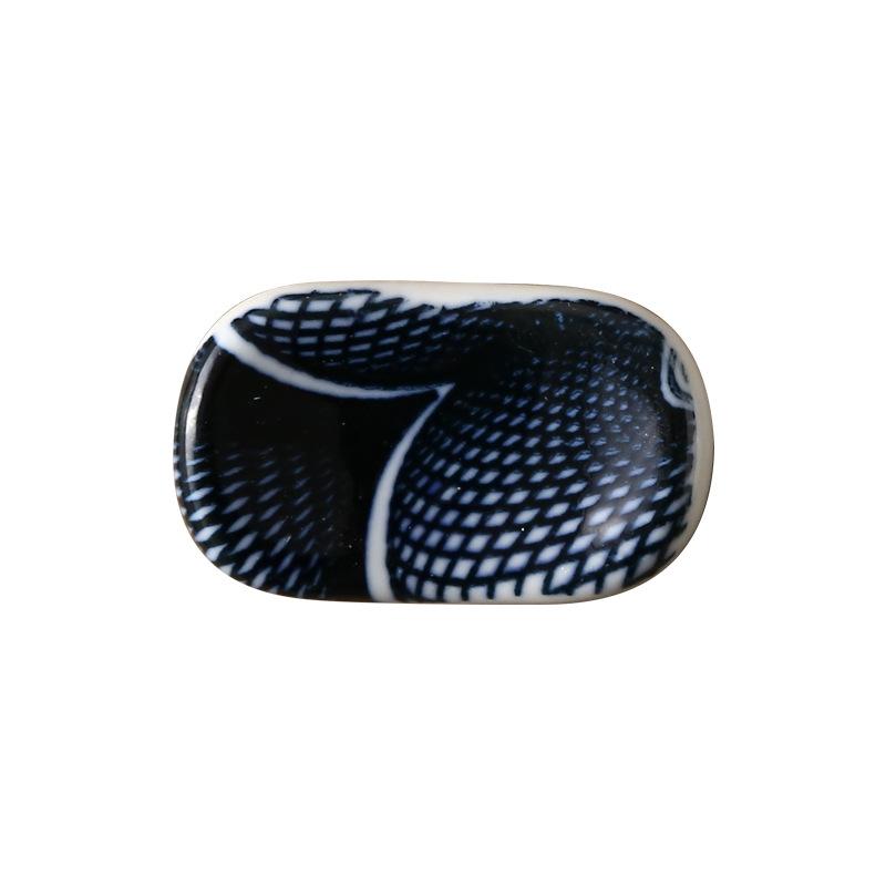 Japanese Style Ceramic Chopstick Rest Nordic Minimalist Home Hotel Spoon Chopstick Holder