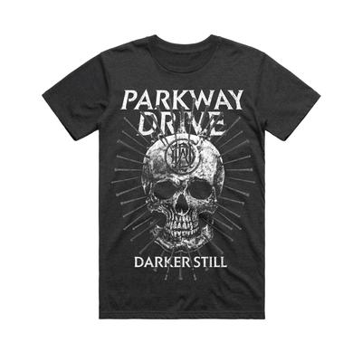 Оригинальная футболка Parkway Drive с дымчатым черепом S-3XL НОВАЯ