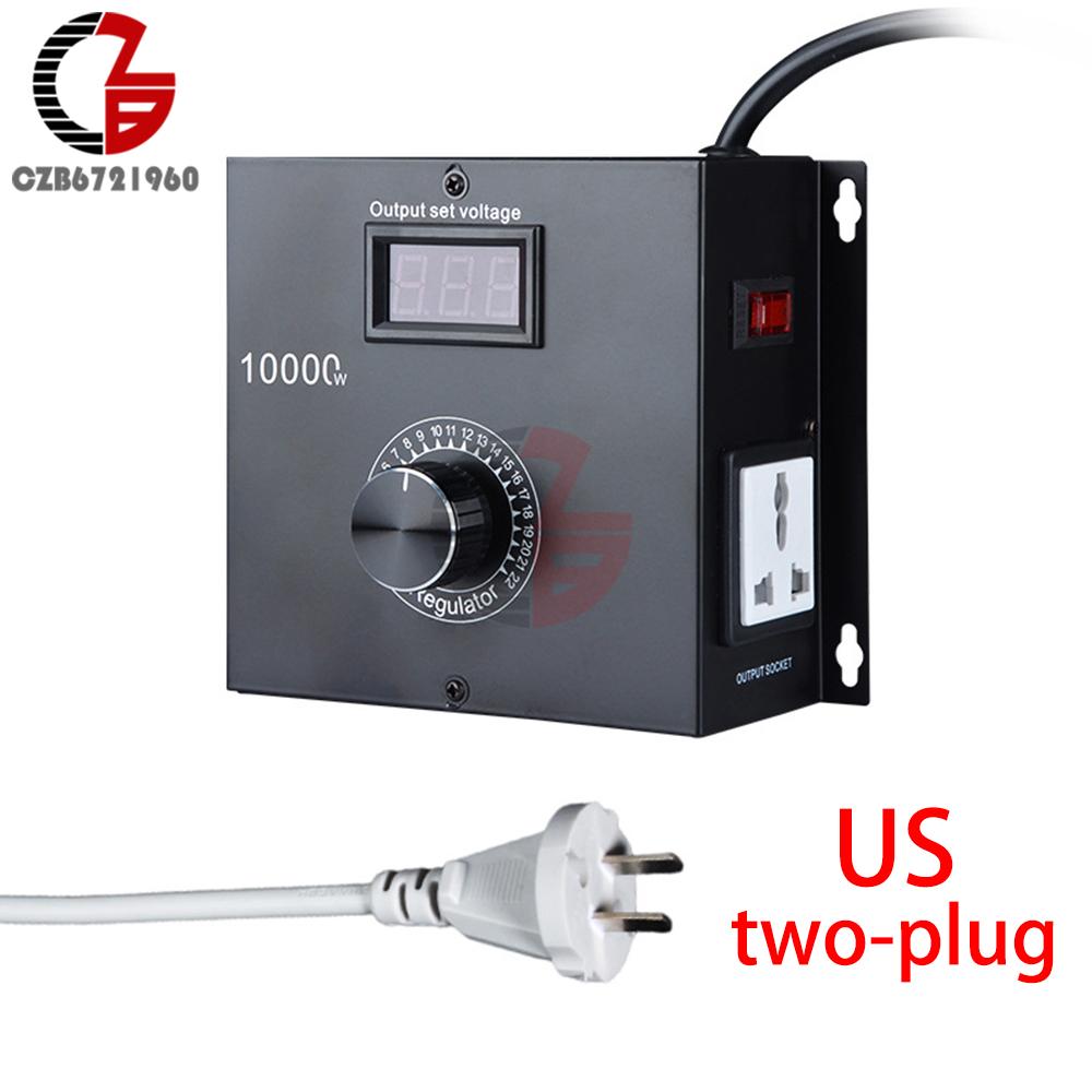10000W AC 220V Electrical Voltage Regulator Controller Converter Regulator Transformer Variable Voltage dimmer Speed Controller