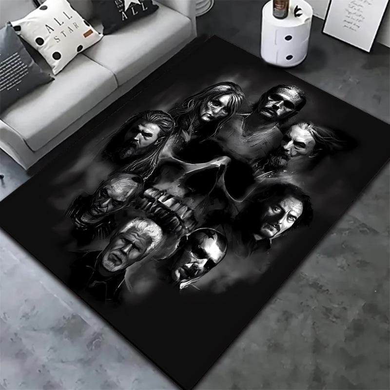 Charles Matthewsons Anarchy Carpet Rug For Living Room Bedroom Home Sofa Decoration Kids Play Nonslip Floor Mat