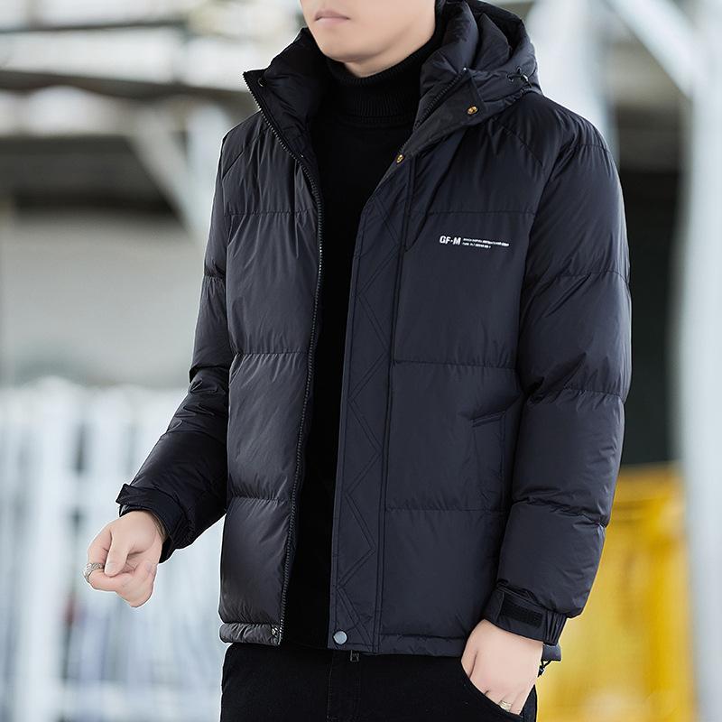 New Cotton-padded Clothes Trend Loose Casual Hooded Thickened Cotton-padded Jacket Warm Cotton-padded Jacket Cold-proof Bread and Clothing.