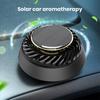 Car Air Freshener Solar Energy Auto Rotating Essential Oil Diffuser Easy Installation Aromatherapy Air Purifier Accessories