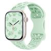Pale Mint Magnetic Woven Silicone Band for Apple Watch Series 1-10