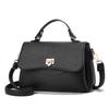 Stylish Pu Mini Square Shoulder Bag For Women With Trendy Crossbody Design In Black Pink And Khaki