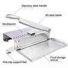 Manual Meat Slicer Stainless Steel Mutton Rolls Cutter Household Bone Cutting Machine  Rib