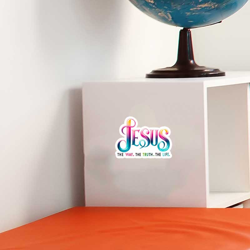 Christian Inspirational Quotations Vinyl Stickers Decals for Water Bottles Laptops Mobile Phone Cases Cars Q136