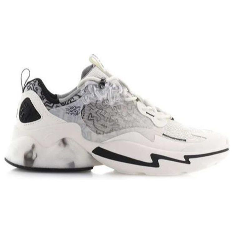 Anta Keith Haring X Millennium 2.0 Comfortable Shock Absorbing Slip Resistant Wear Resistant Breathable Low Top Dad Shoes Men Sneaker 112128896S-1