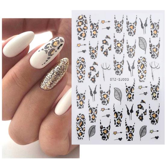 Стильные наклейки для ногтей Креативные легкие DIY