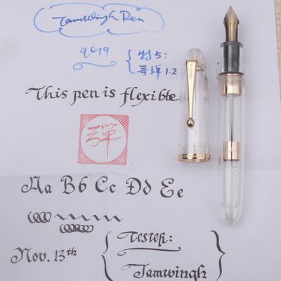 Креативная классическая перьевая ручка Jinhao 9016 82 с гибким пером C-Flex Гибкое перо Мягкость пера Flexare Бизнес Модификация Пишущая ручка