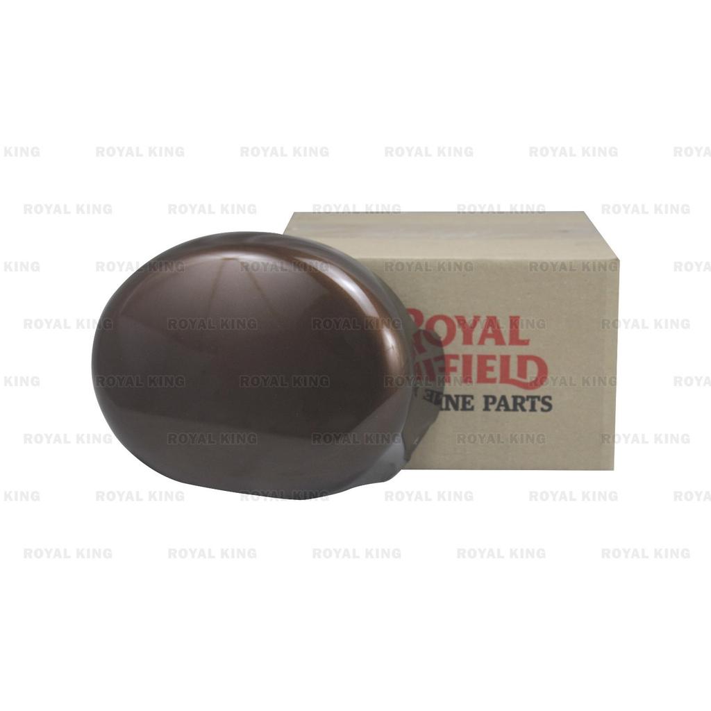 Brown Oval Box Assy "Left Side For Royal Enifeld New Classic 350 Reborn"
