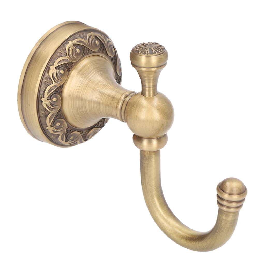 Robe Hook Copper Stainless Steel Antique Style Easy Installation Wall Mounted Coat Hook for